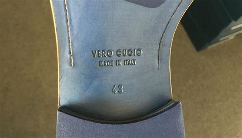 vero cuoio shoes meaning